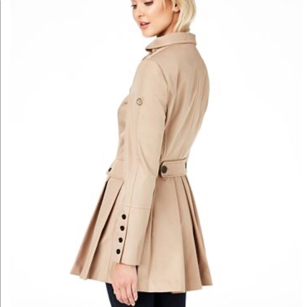 Calvin Klein Skirted Trench Coat